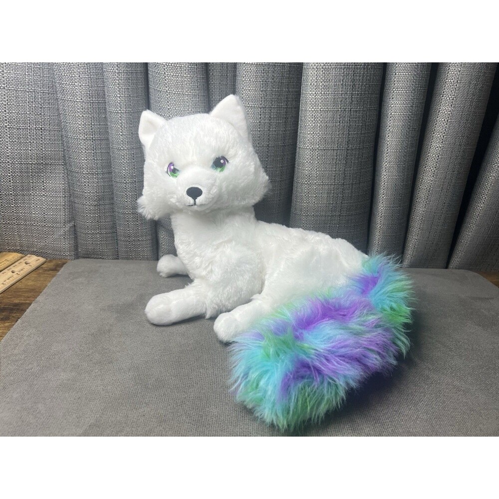 LumiStella Elf On The Shelf NOORAH Arctic Fox Pets Stuffed Animal Plush Toy
